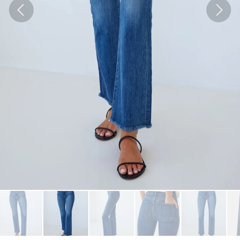 AYR “ The Pop” frayed in Bomba wash